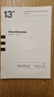SBB Dienstfahrplan 1971-73, Sargans-Pfäffikon Rarität