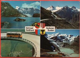 GRIMSEL GOTTHARD NUFENEN SUSTEN Postauto