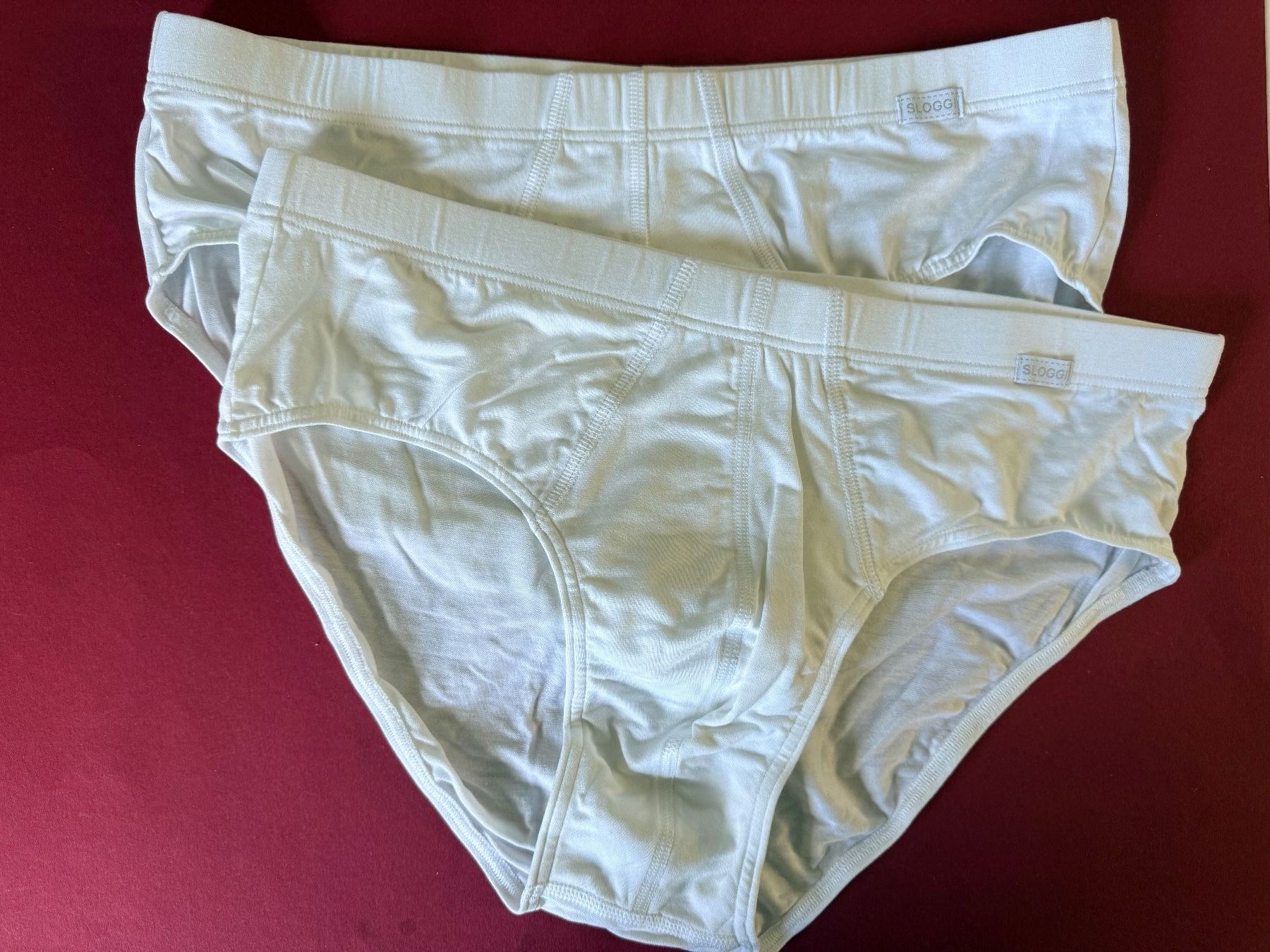 Sloggi Biancheria intima: SLOGGI men, Slips Midi BASIC SOFT, Grösse L, 2 Stück Weiss – Nuovo e nell'imballaggio originale da Rudolfstetten venduto da gst_g7xl