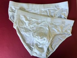 SLOGGI men, Slips Midi BASIC SOFT, Grösse L, 2 Stück Weiss
