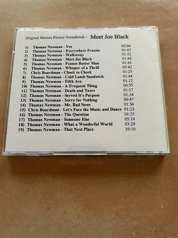 CD: Filmmusik Meet Joe Black – Usato da Wiggiswil venduto da Cwi0 1
