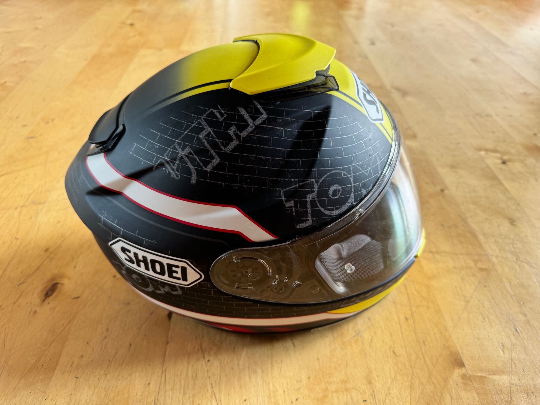 Shoei Helme & Visiere: Shoei Helm Tom Lüthi GT - R – Gebraucht aus Horgen von Prince0504 2