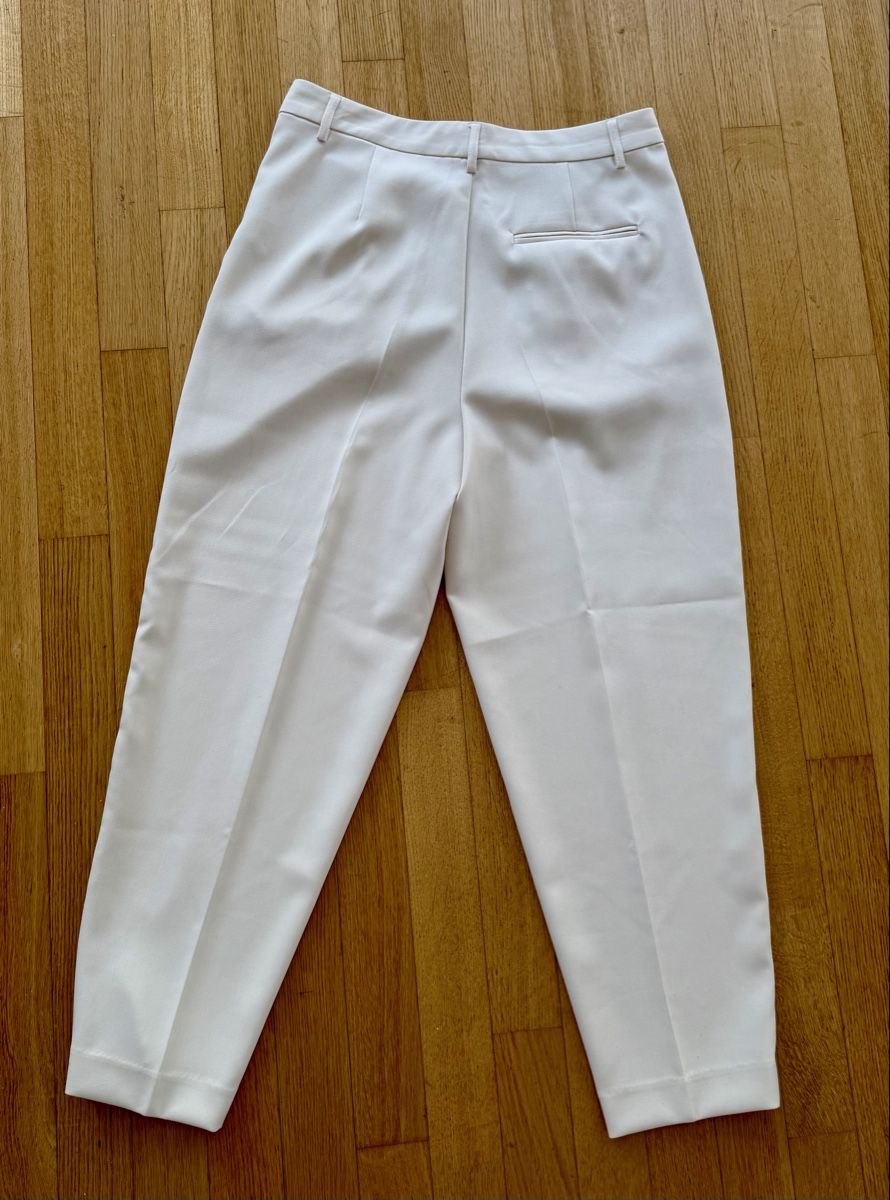 Hosen: Bruuns Bazaar Hose ivory 40 Row vibe tailored – Neu (gemäss Beschreibung) aus Zürich von dta_k2q9 1