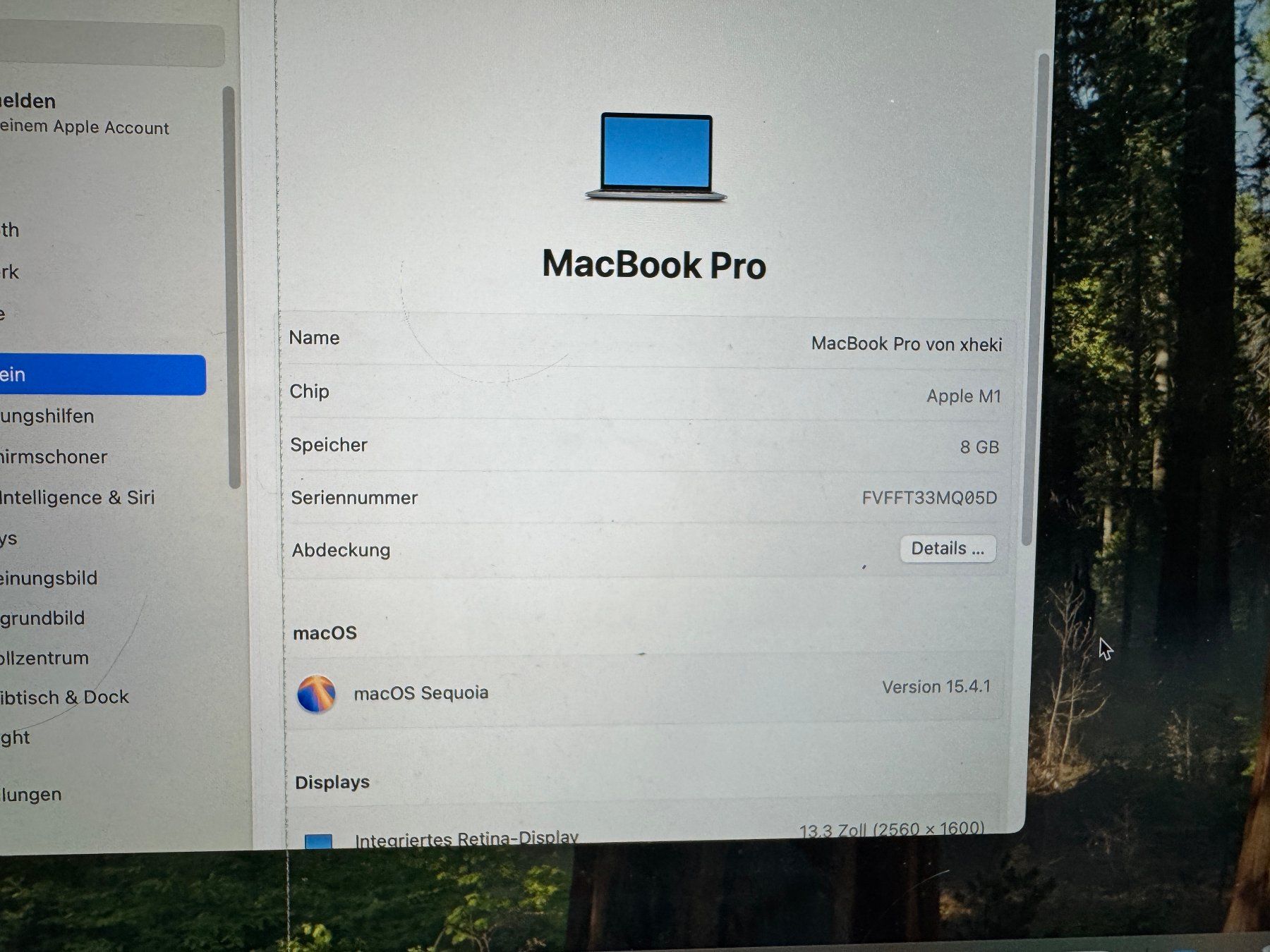 Apple Notebook: MacBook Pro  M1 13 zoll 2020 – Difettoso da Au SG venduto da bah_6f5w 5