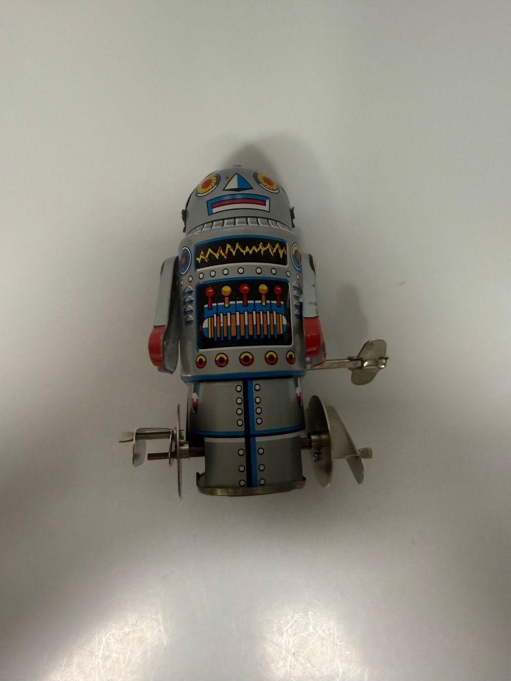 Giocattoli: Blech Roboter Mechanical Walking Robot-7 474 – Usato da Stäfa venduto da elcondor245 1
