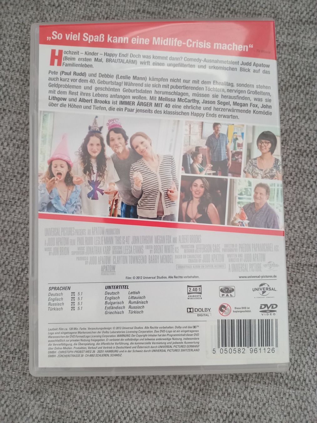 Alle DVDs: IMMER ÄRGER MIT 40 – Gebraucht aus Zollikofen von jde_72zf 1