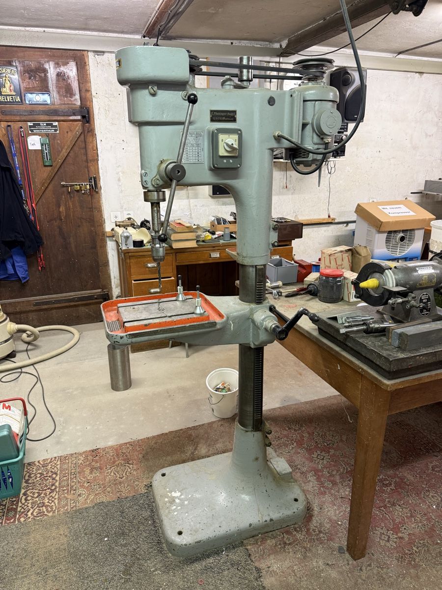 Trapani: Standbohrmaschine Pfenninger-Muggli – Usato da Wil SG venduto da Beerman