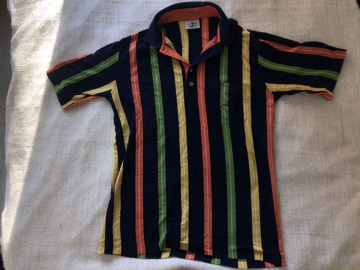 Magliette Polo: Stylisches Poloshirt Gr. M bunt gestreift – Usato da Zürich venduto da aurelia_nater 1
