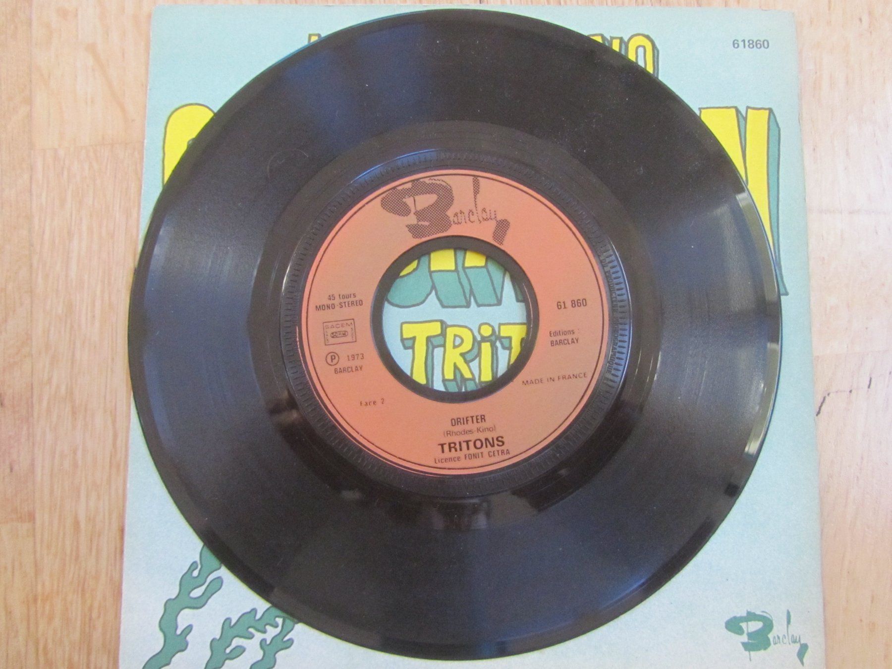 Dischi in vinile: Tritons - I Can`t Get No Satisfaction, Single , TOP – Usato da Seengen venduto da mikelele 2