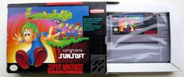 SNES: Lemmings ! Boîte Très Bon état