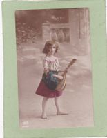 Kitsch Mädchen Musik  1916