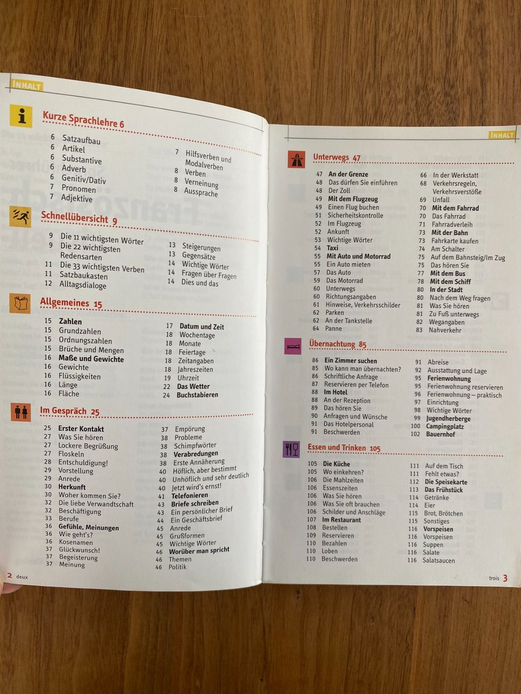 Libri: Französisch - Sprachführer und Wörterbuch – Usato da Unterterzen venduto da bac_287t 2