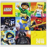 LEGO KATALOG Juli-Dezember 2016 DARTH VADER NINJAGO BATMAN
