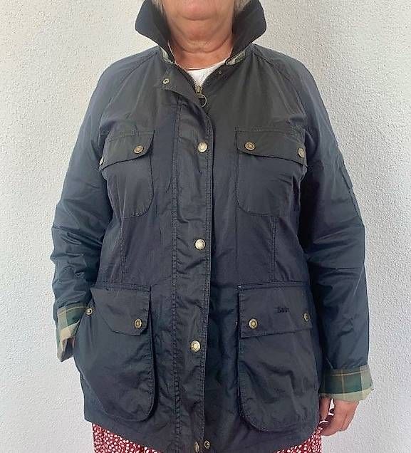Barbour Giacche: Original "Barbour" Wax-Jacke blau - Gr.  46 – Usato da Kirchberg BE venduto da Rege 1