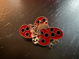 Süssi Glücksbringer-Pin /Marienkäfer-Anstecker für Dich!