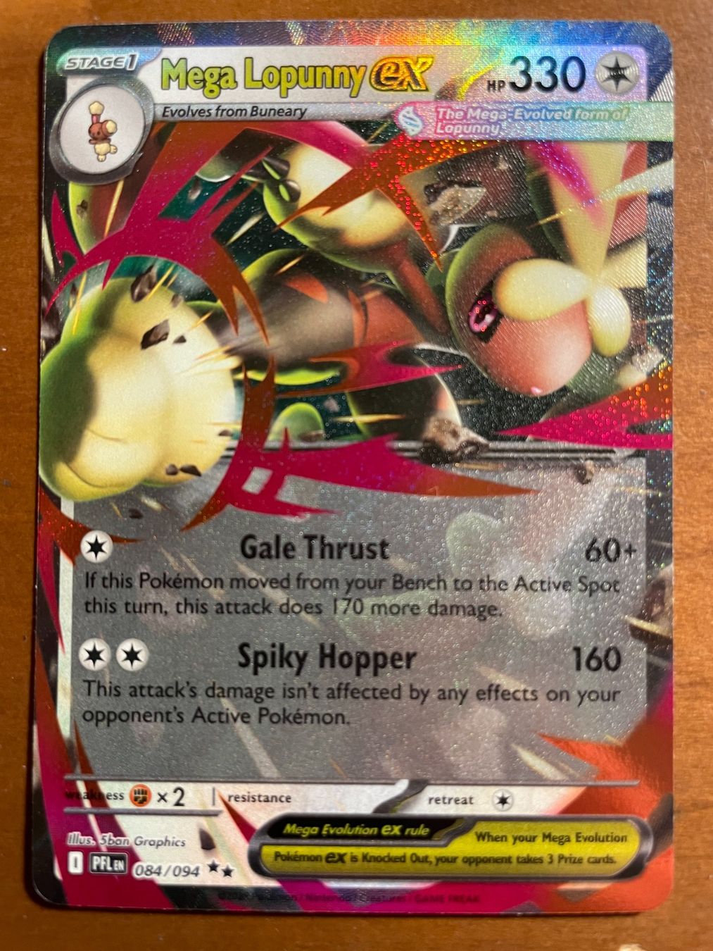 Pokémon Sammelbilder & Trading cards: Pokemon Mega Lopunny eX (Versand gratis) – Neu (gemäss Beschreibung) aus Chur von Angerson
