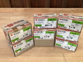 M3, M4 Schraubenset A2 Rostfrei. 2800Stk!! Np über 300Fr