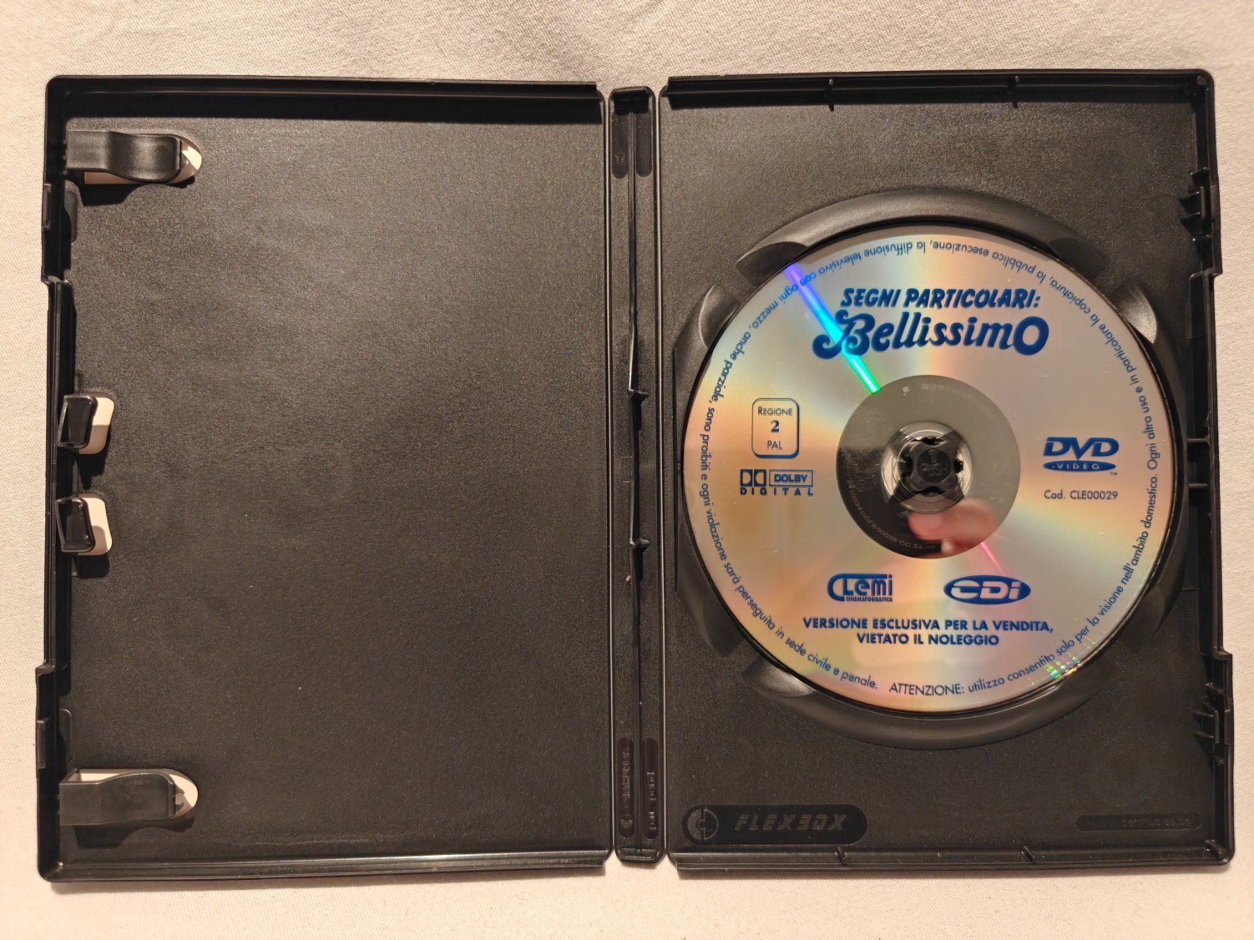 Tutti i DVDs: Segni Particolari Bellissimo - Adriano Celentano – Usato da Gutenswil venduto da Vulcano21 1