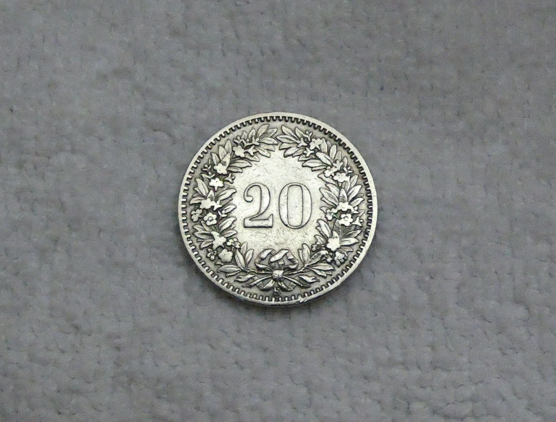 Tutti le monete: 20 centimes/rappen 1894 – Usato da Nyon venduto da Ilmi09 1