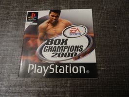 Spielanleitung zu Box Champions 2000 PS1