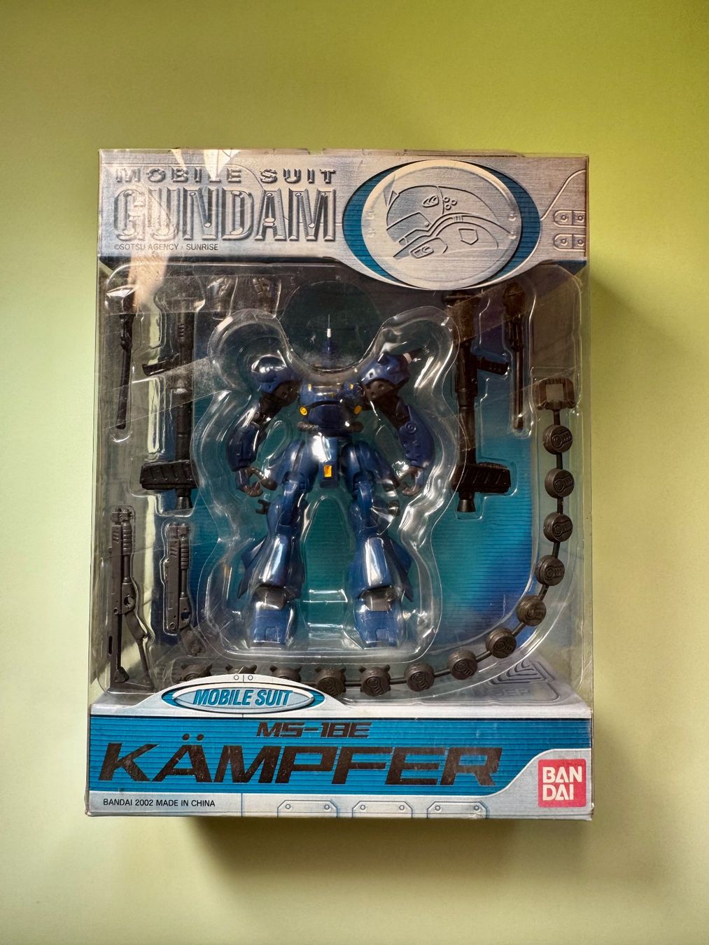 Bandai Giocattoli: Gundam MS-18E Kämpfer Action Figure – Usato da Knonau venduto da CEPPIGATTI