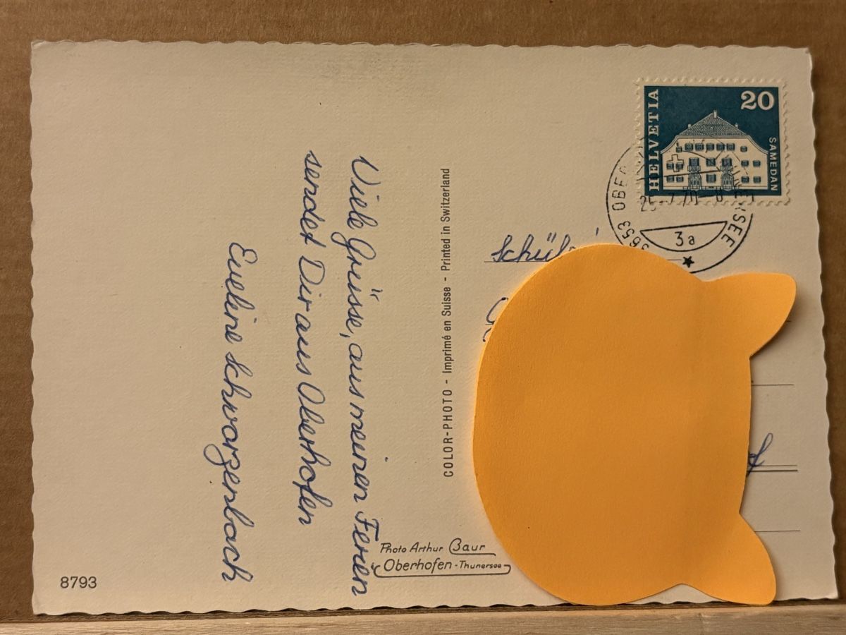 Cartoline postali: AK von Oberhofen – Usato da Rümlang venduto da Kartenpost1 1