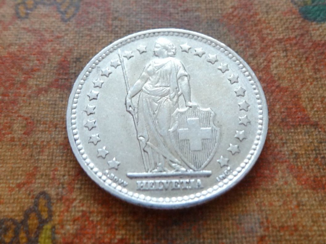 Tutti le monete: 1 Fr. 1958  (Y) – Usato da Romanel-sur-Lausanne venduto da Swift13 1