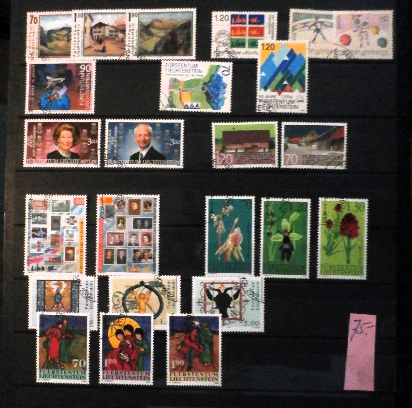 Alle Briefmarken: FL aus  2002 ET – Gebraucht aus Kehrsatz von Bernherb2 1
