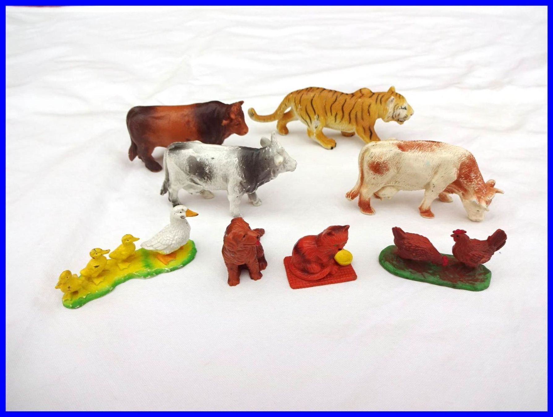 Bullyland Statuette: 8 BULLY Tierfiguren - ab 1982 – Usato da Worblaufen venduto da Re_mo81