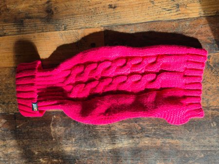 Hundepullover Rukka pink Gr M ca 33cm