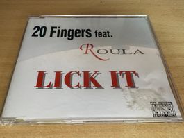 20 Fingers Feat. Roula – Lick It - Single CD