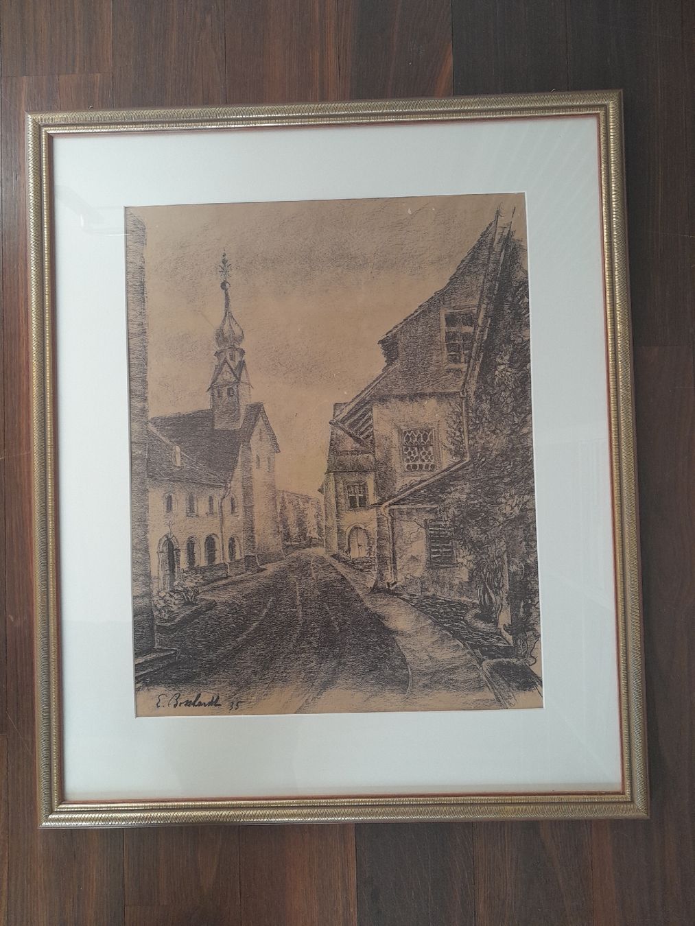 Grafica & Litografie: E. Bosshardt Schweizer Maler 1935 – Usato da Rossrüti venduto da Hansi778 1