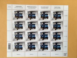 16x 1.40 Briefmarken Frankatur Schweizer Automobile 2015