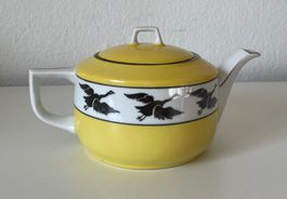 Porzellanteekanne im Art-Déco Stil Langenthal 1930 Jahren