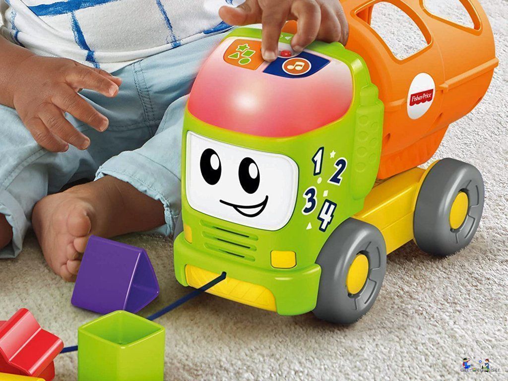 Fisher-Price Giocattoli: Fisher-Price Babys bunter Lernlaster – Nuovo e nell'imballaggio originale da Birsfelden venduto da der-Wegweiser 4