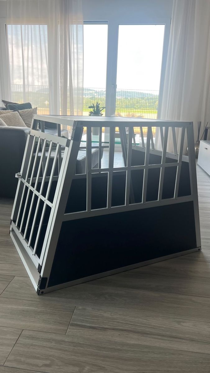 Gabbie, trasporto & Sicurezza: Hundebox Aluminium  – Nuovo (secondo la descrizione) da Felben-Wellhausen venduto da lel_wdd9 2