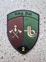 *** Badge Rttg Bat 2 schwarz mit klett ***