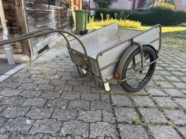 Velo-Mofa-Anhänger mit Aluminium mit Tasche guter Zustand