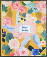 FLOW Notizbuch – Blumenmotiv – unbeschrieben