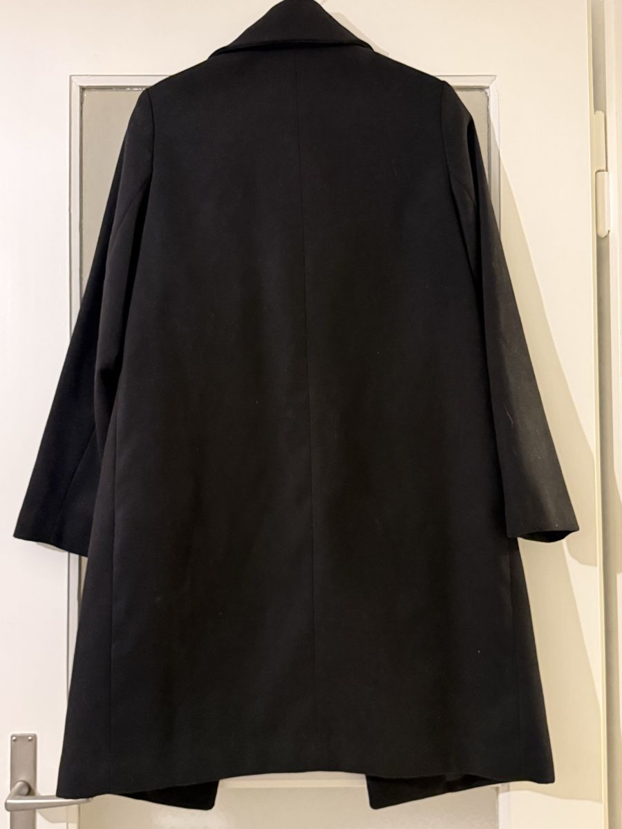 New Look Cappotti: Schwarzer Mantel von New Look, Grösse 38 – Usato da Basel venduto da zukk_ 2