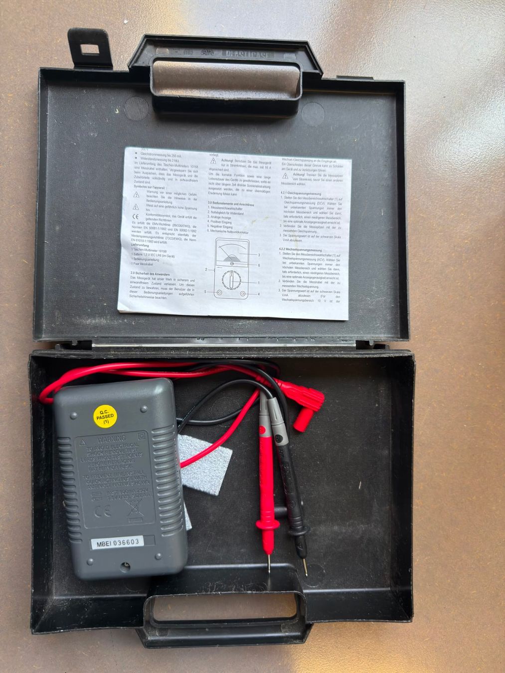 Mesurer: Analoges Multimeter M1015B im Koffer – D'occasion à Luzern par Elgordo7 1