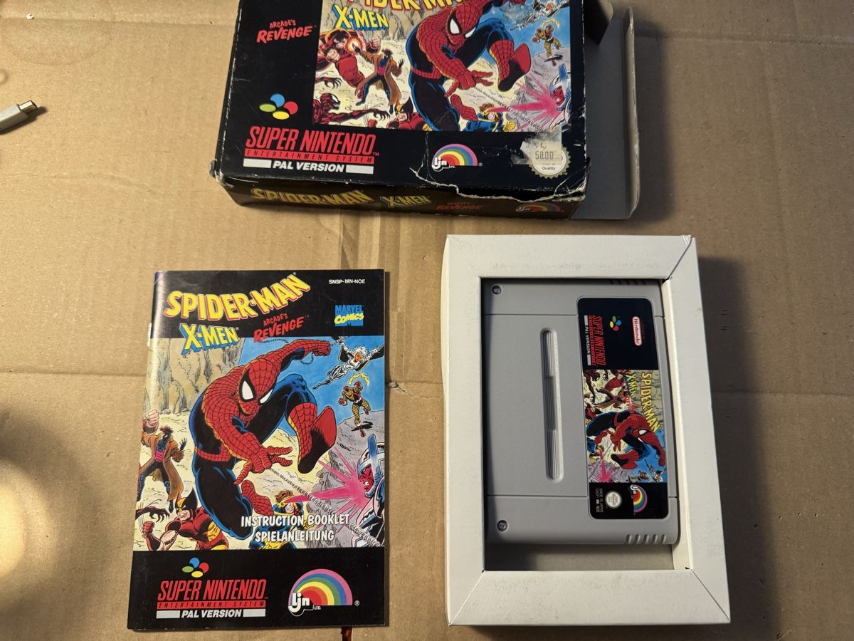 Nintendo Giochi: Spiderman snes eur – Usato da Ostermundigen venduto da RetroOwl