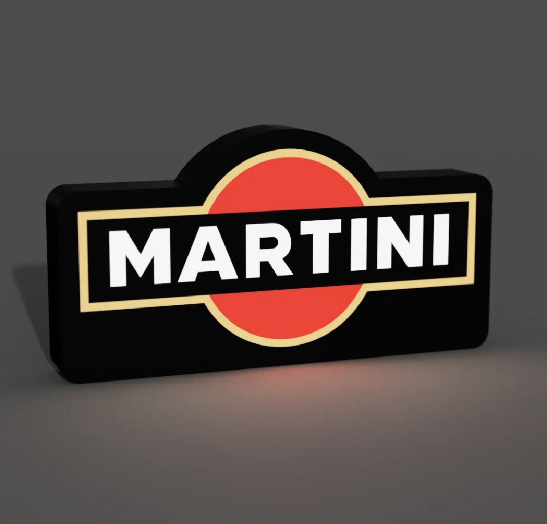 Tutte le decorazioni: Lampe LightBox LED Martini – Nuovo (secondo la descrizione) da Noville venduto da Berlusconi55
