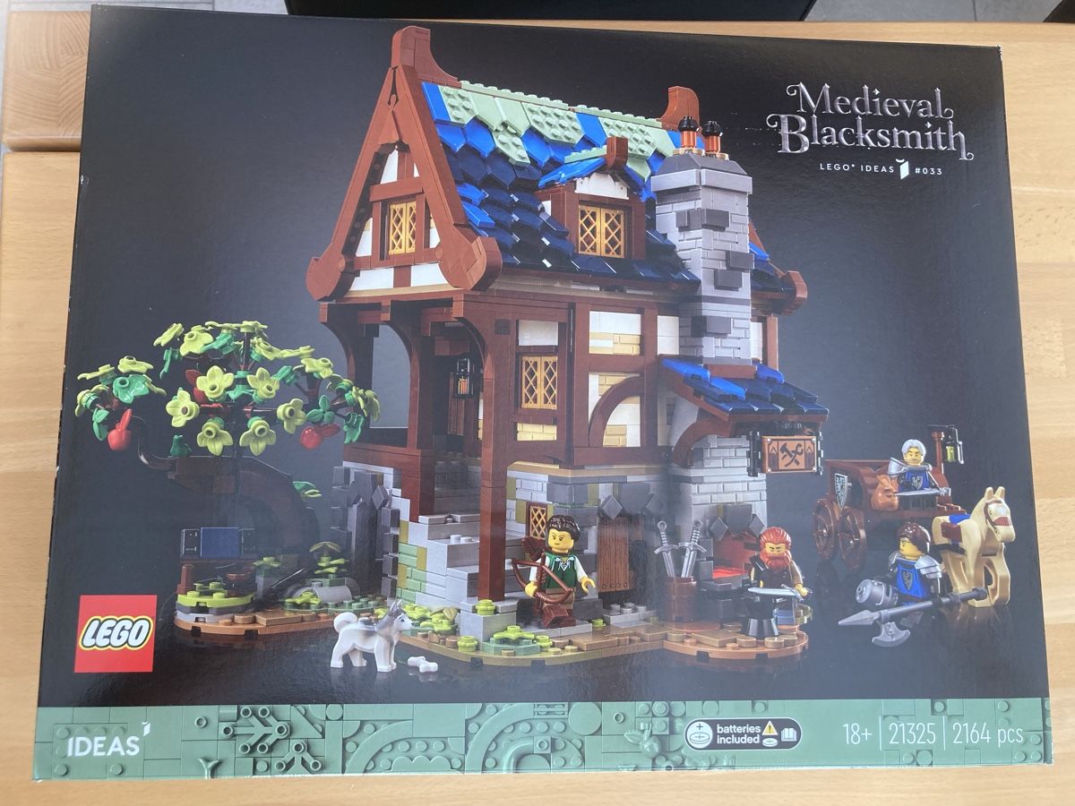 Lego Kit di costruzioni: Medieval Blacksmith Lego 21325 – Nuovo e nell'imballaggio originale da Hochfelden venduto da sim_l7wp