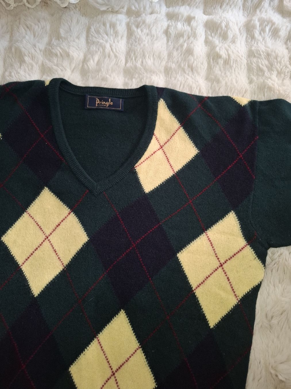 Pringle Pulls & Sweat-shirts: Pringle Scotland pull argyle 100% laine vierge L – Neuf (Voir description) à Le Locle par sAm_2112 2