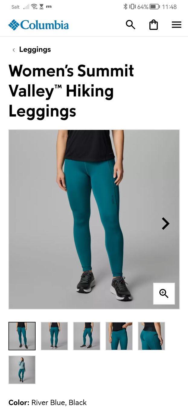 Columbia Leggings: Columbia Summit Valley Wanderleggings / Tights – Neu (gemäss Beschreibung) aus Heiden von kawusch 4