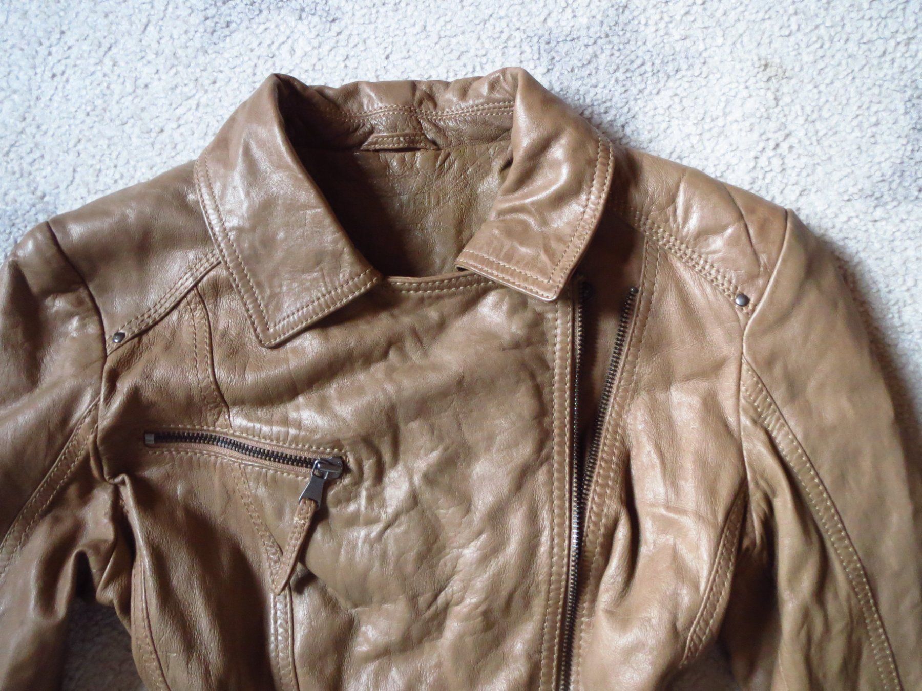 Giacche: tolle Damen Lamm Nappaleder Jacke Gr 38 – Usato da kiental venduto da Anna3723 2