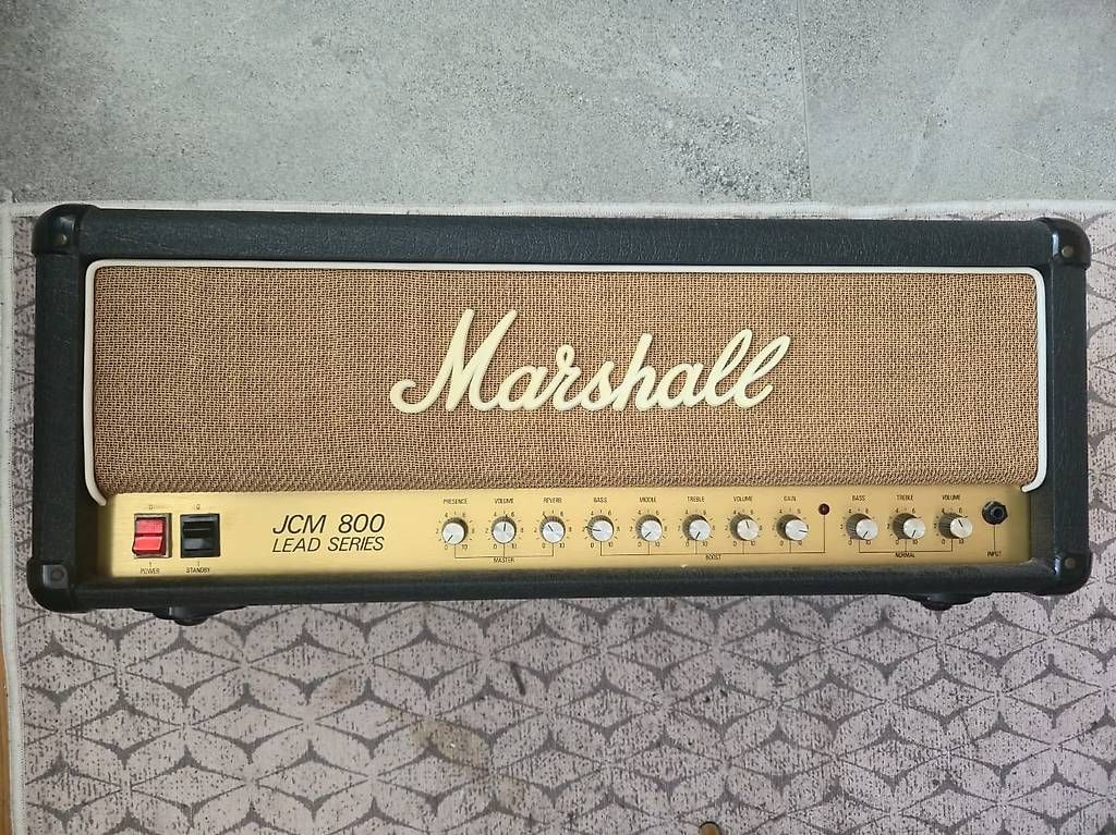 Amplificatori: Marshal Topteil JCM 800 Lead Series – Usato da Busswil BE venduto da Stevevai