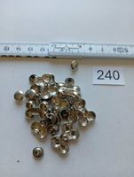 Basteln: Nieten/Ziernieten, Silber, Vintage Look