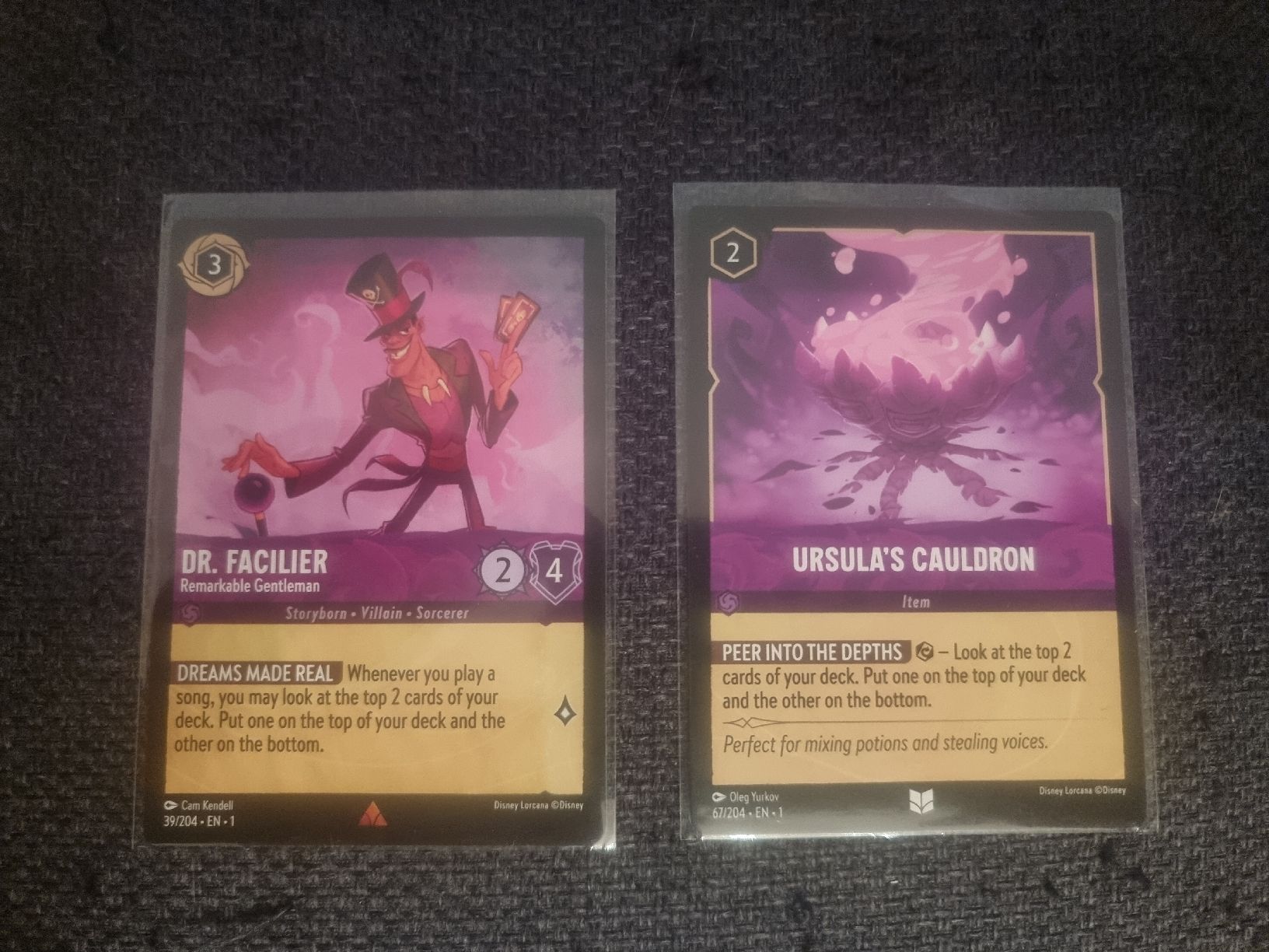 Disney Sammelbilder & Trading cards: Disney Lorcana Sammelkarten EN/1 – Neu (gemäss Beschreibung) aus Zweidlen von VG159